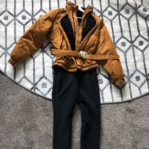 Obermeyer womens ski suit onesie